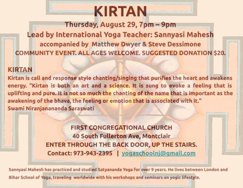 kirtan 8.29.2019